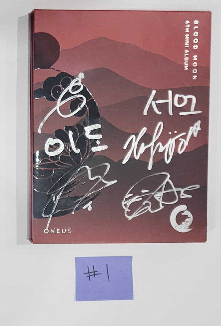 ONEUS - Hand Autographed(Signed) Promo Album [24.6.13]