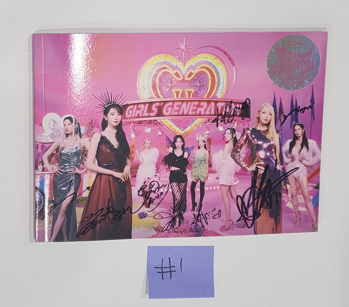 Girl's Generation (SNSD) - Hand Autographed(Signed) Promo Album [24.6.13]