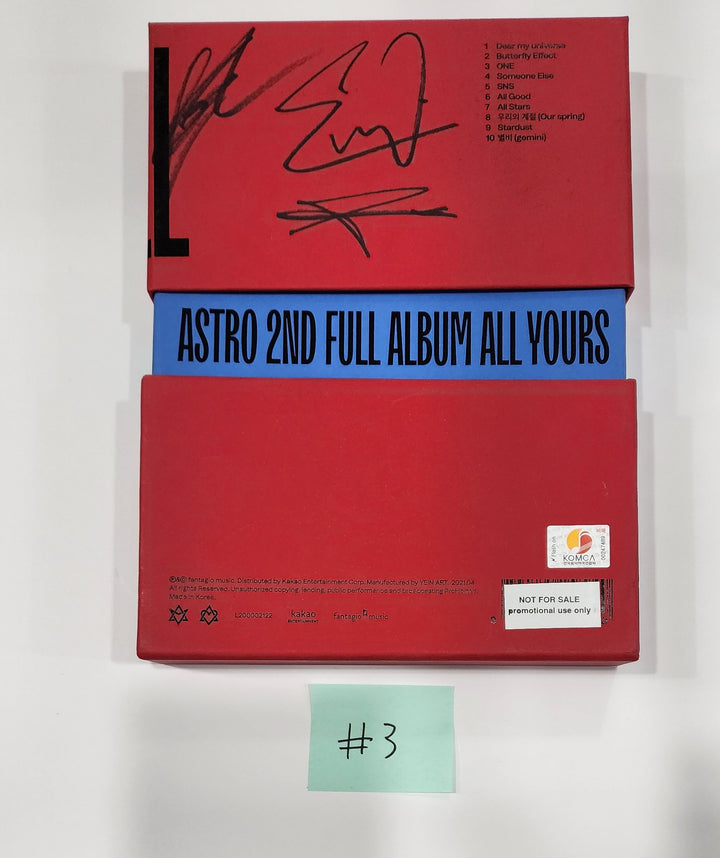 ASTRO - Hand Autographed(Signed) Promo Album [24.6.14]