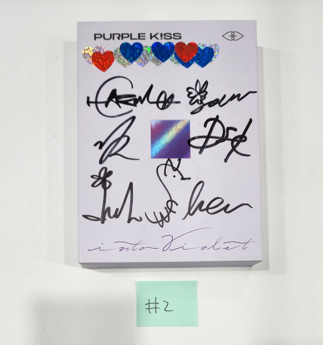 Purple Kiss - Hand Autographed(Signed) Promo Album [24.6.14]