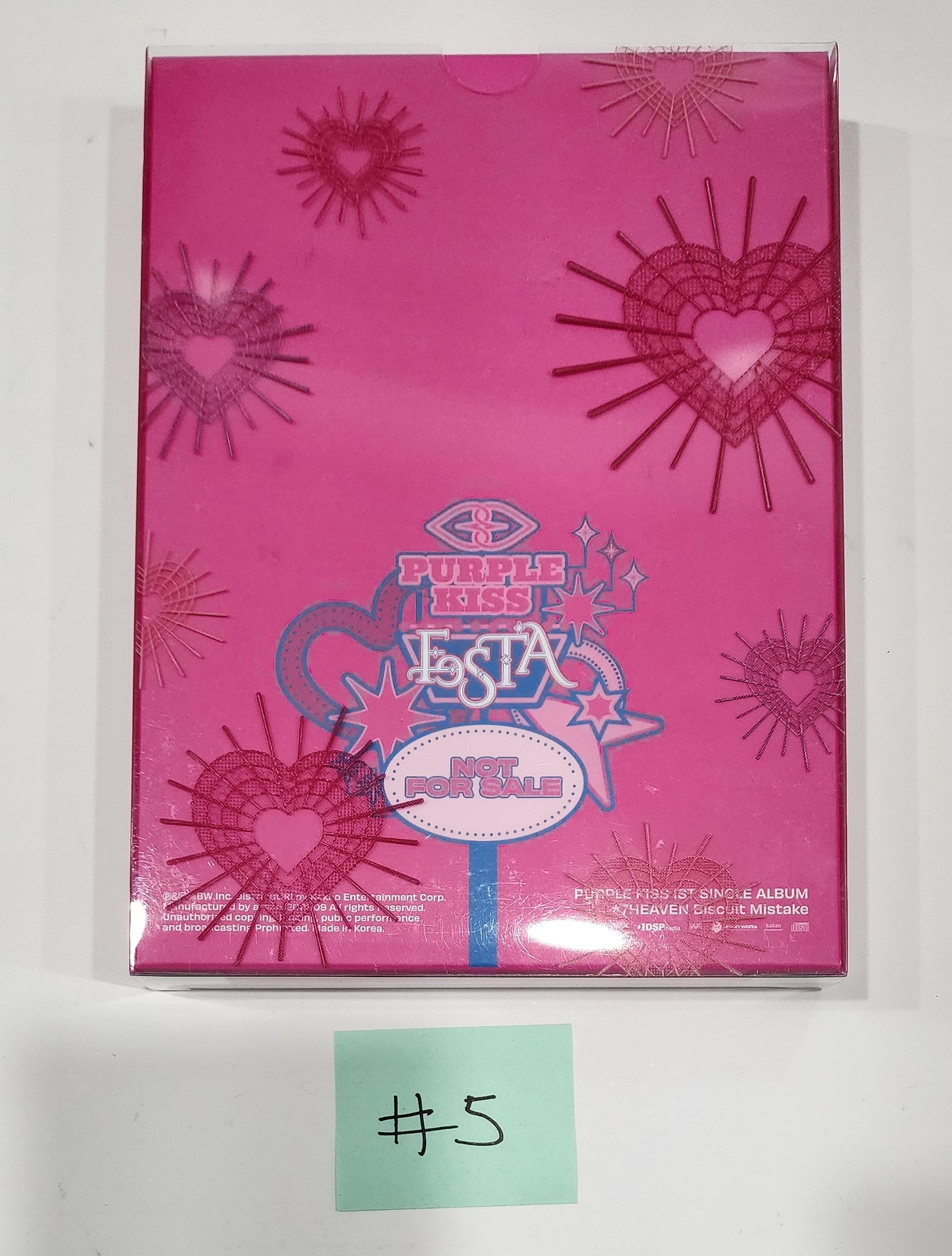 Purple Kiss - Hand Autographed(Signed) Promo Album [24.6.14