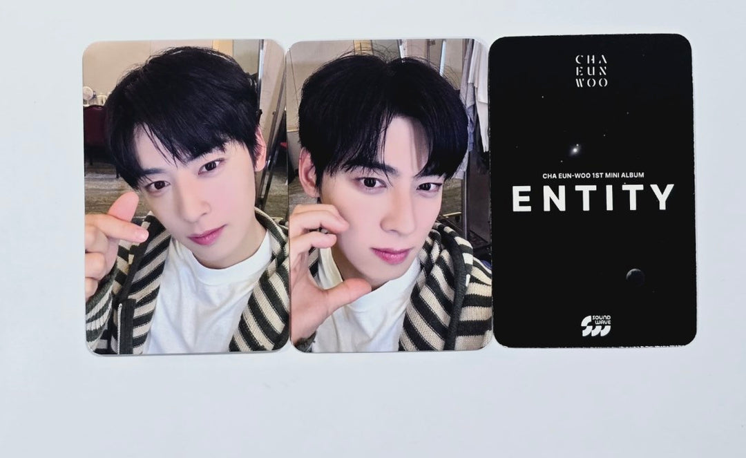 CHA EUN-WOO (Of ASTRO) "ENTITY" - Soundwave Lucky Draw Event Photocard [24.6.17] - HALLYUSUPERSTORE