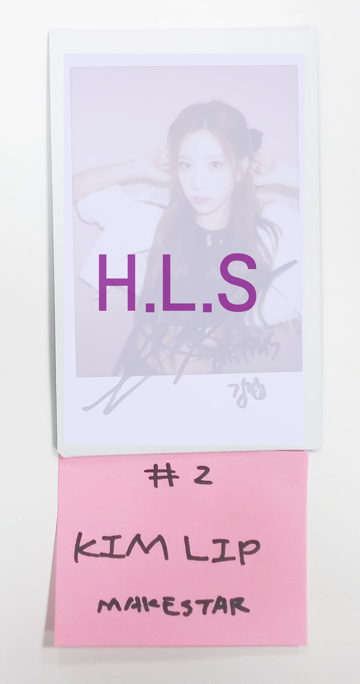 Artms "DALL" - Hand Autographed(Signed) Polaroid, 2 Cut Photo [24.6.17] - HALLYUSUPERSTORE