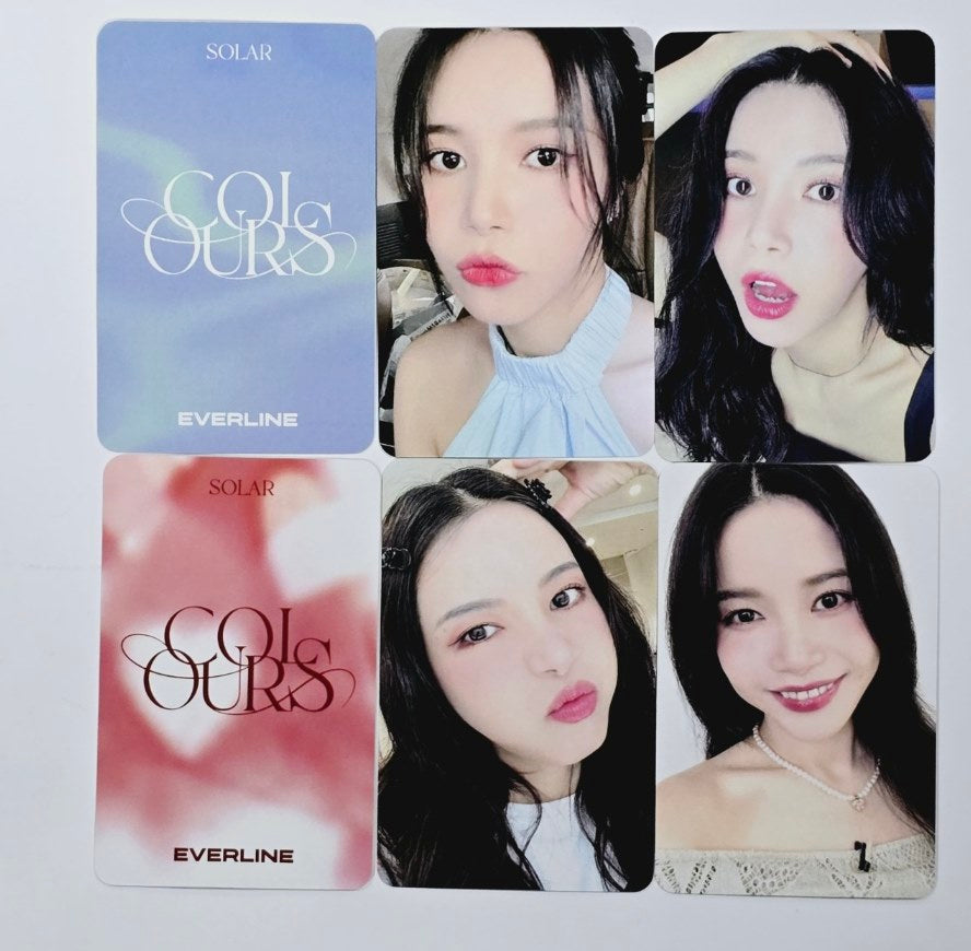 SOLAR "COLOURS" - Everline Fansign Event Photocard [Nemo Ver.] [24.6.17] - HALLYUSUPERSTORE