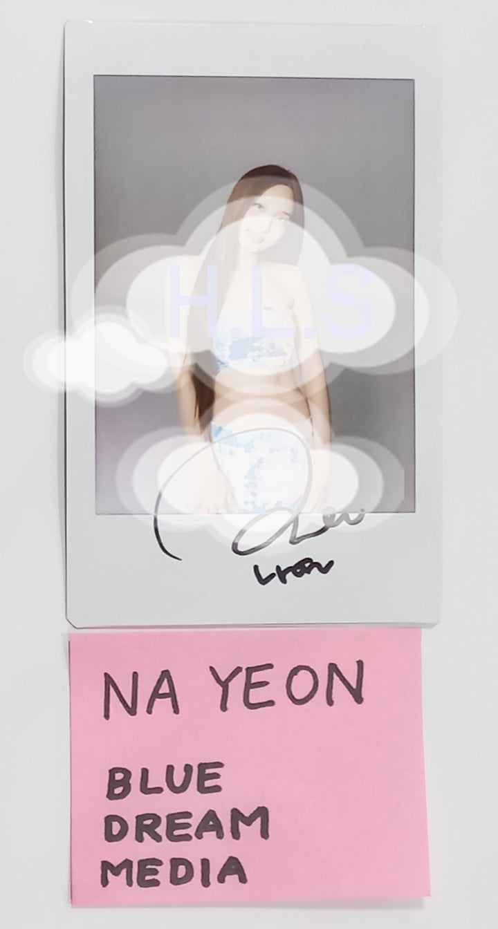 NAYEON (Of TWICE) "NA" - Hand Autographed(Signed) Polaroid [24.6.17]