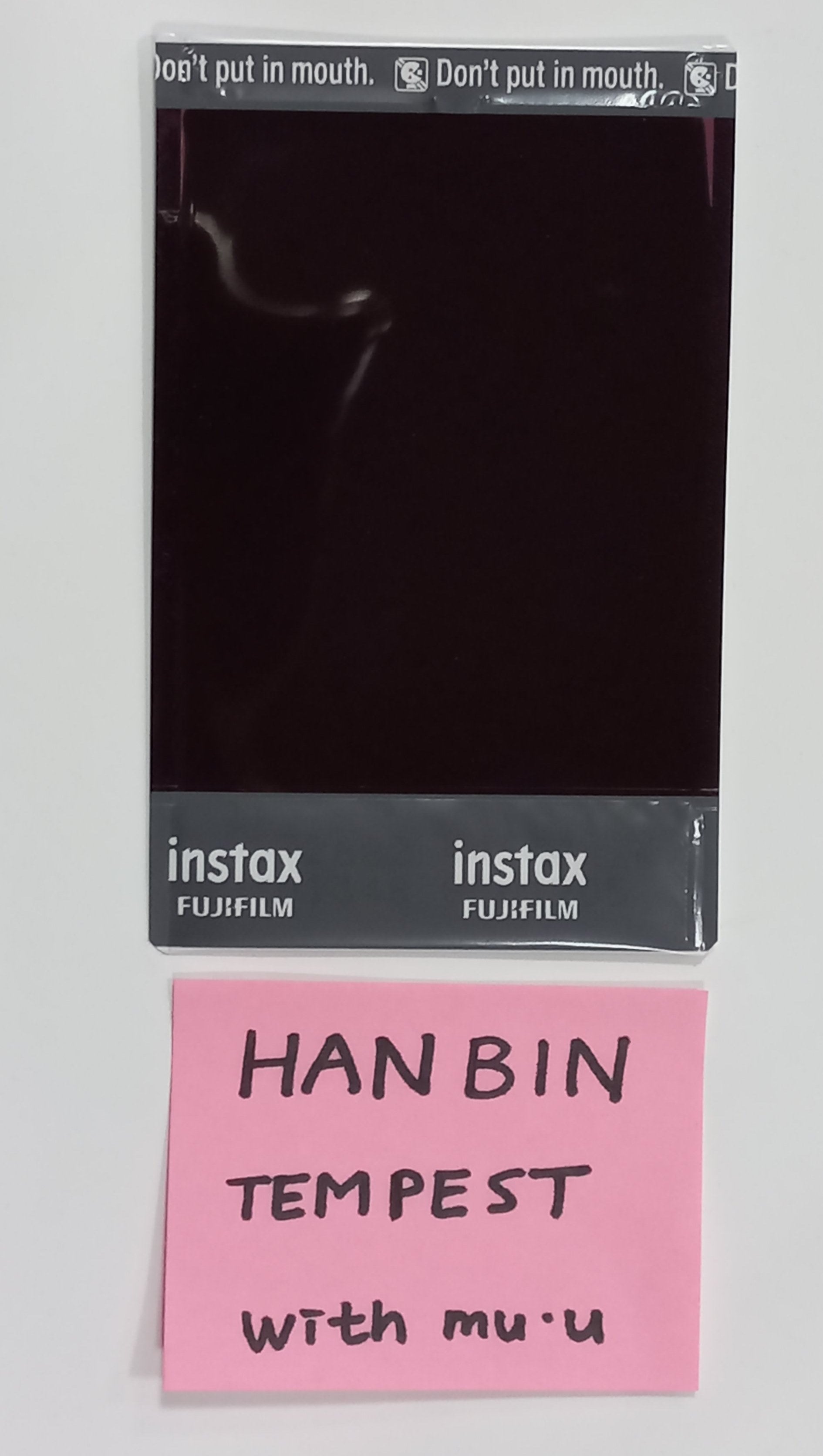 TEMPEST ハンビン 直筆サイン入り ポラ ハロウィン HANBIN (Of TEMPEST) 