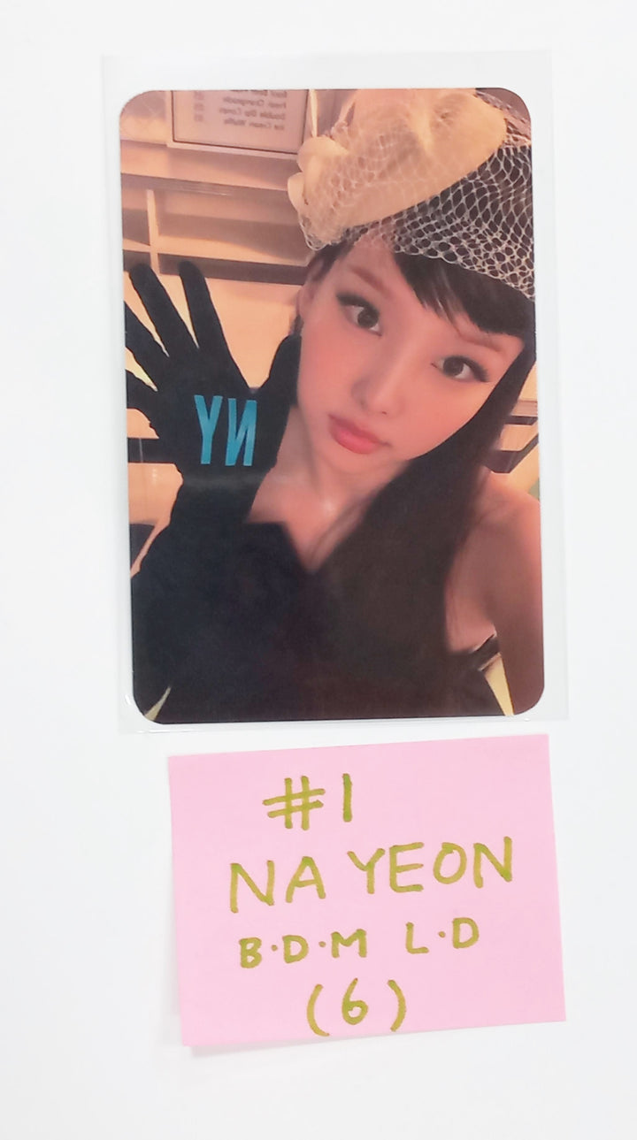 NAYEON (Of TWICE) "NA" - Blue Dream Media Lucky Draw Event Photocard, 2 Cut Photo [24.6.17]