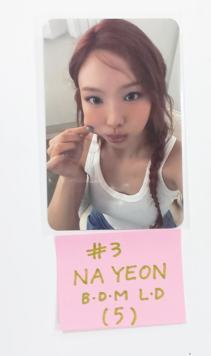 NAYEON (Of TWICE) "NA" - Blue Dream Media Lucky Draw Event Photocard, 2 Cut Photo [24.6.17] - HALLYUSUPERSTORE