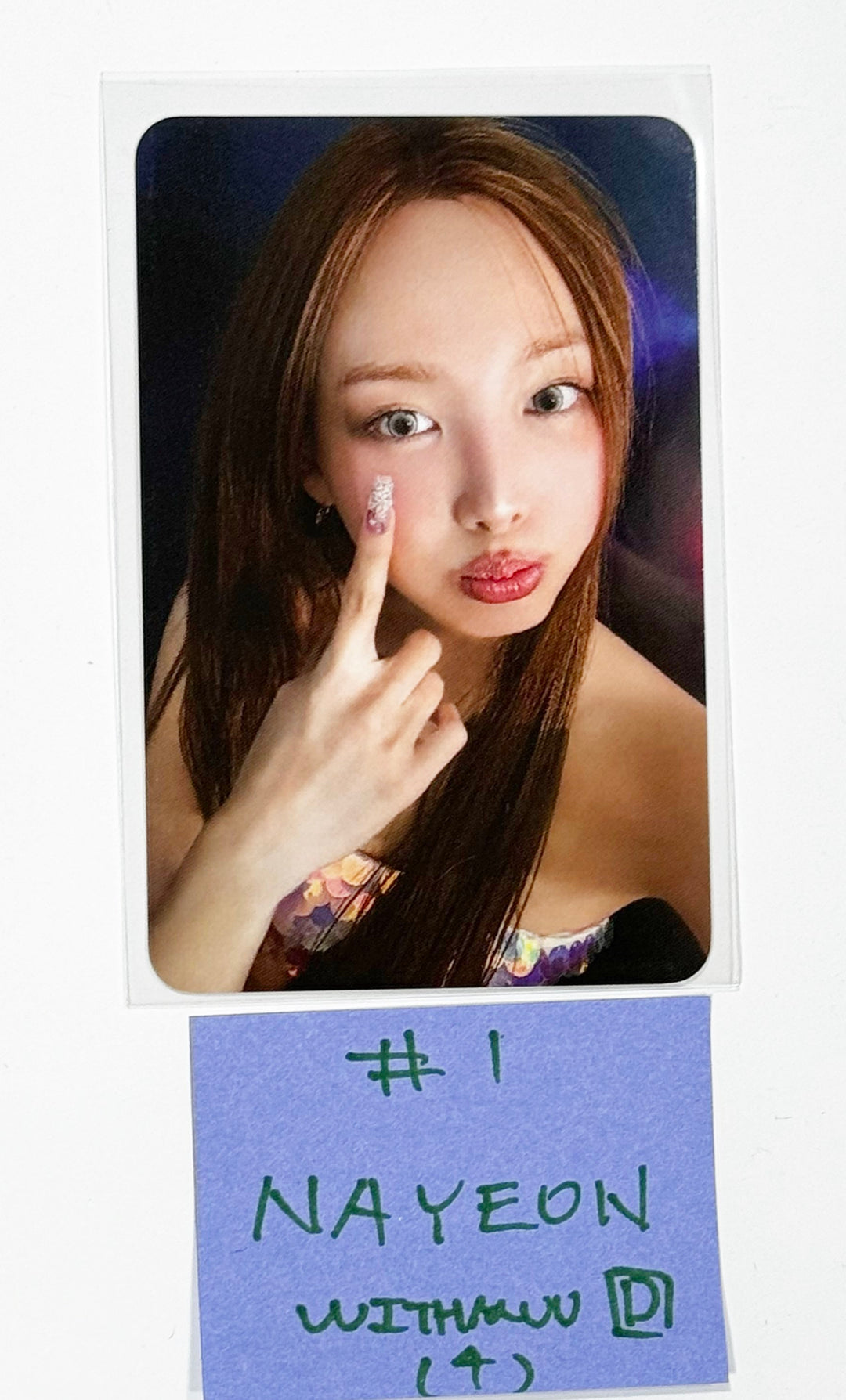 NAYEON (Of TWICE) "NA" - Withmuu Pre-Order Benefit Photocard [Digipack Ver.] [24.6.18]