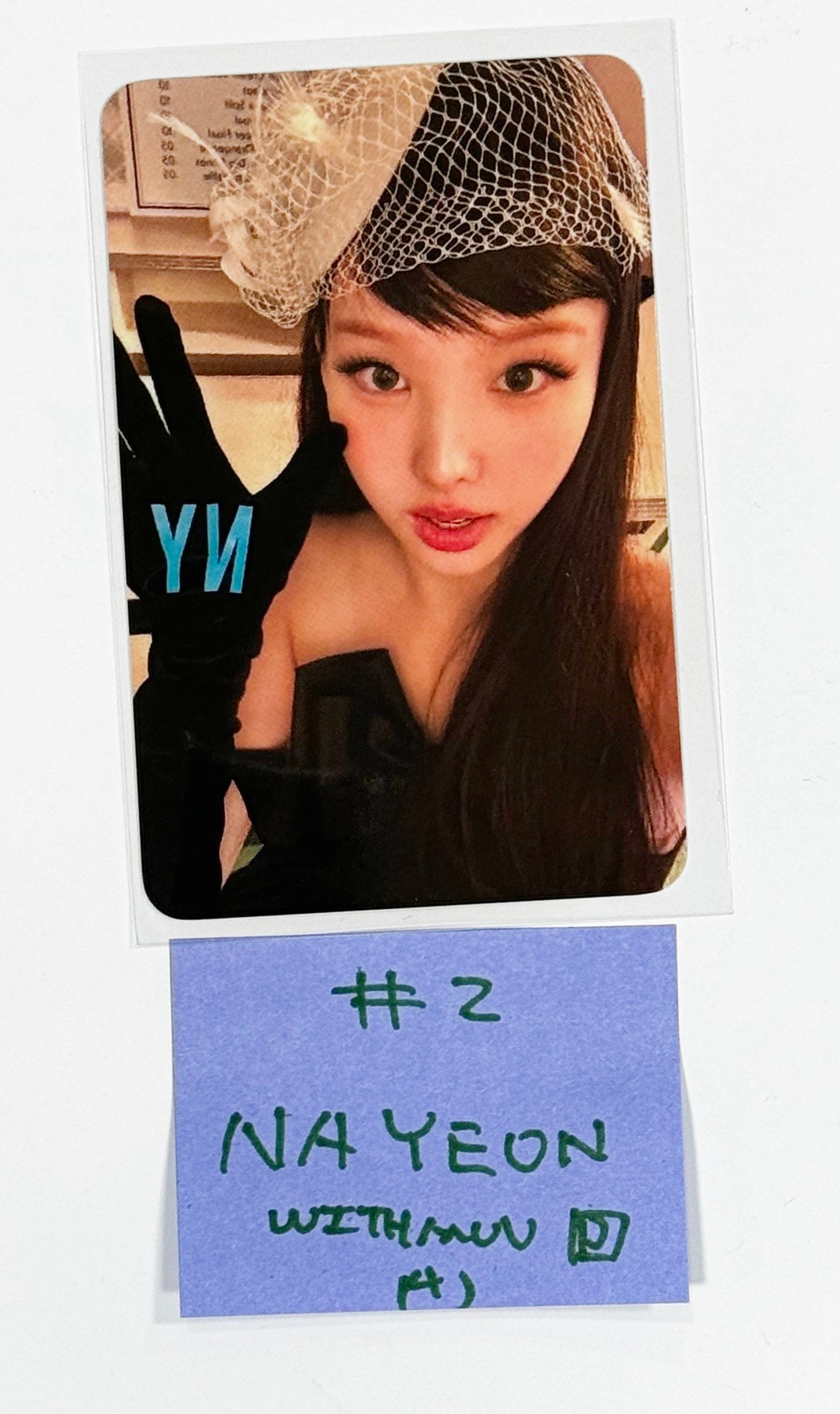 TWICE ナヨン トレカ IM NAYEON 特典トレカ　withmuu 楽天市場】ナヨン TWICE [ IM NAYEON ] / 1ST MINI ALBUM 全4種