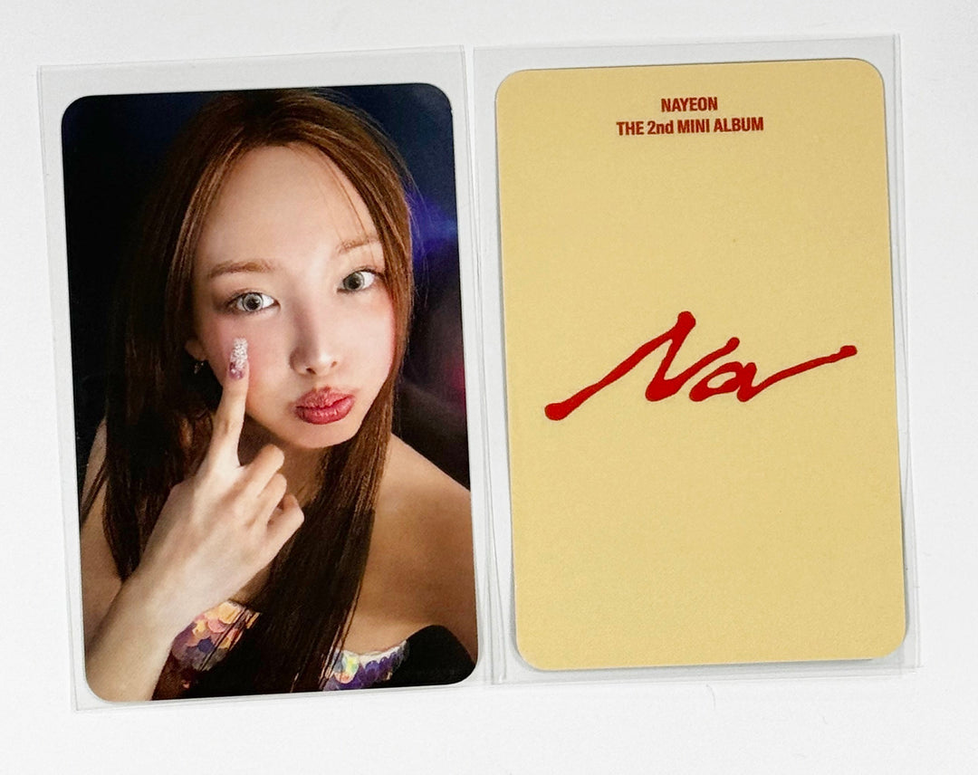 NAYEON (Of TWICE) "NA" - Withmuu Pre-Order Benefit Photocard [Digipack Ver.] [24.6.18]