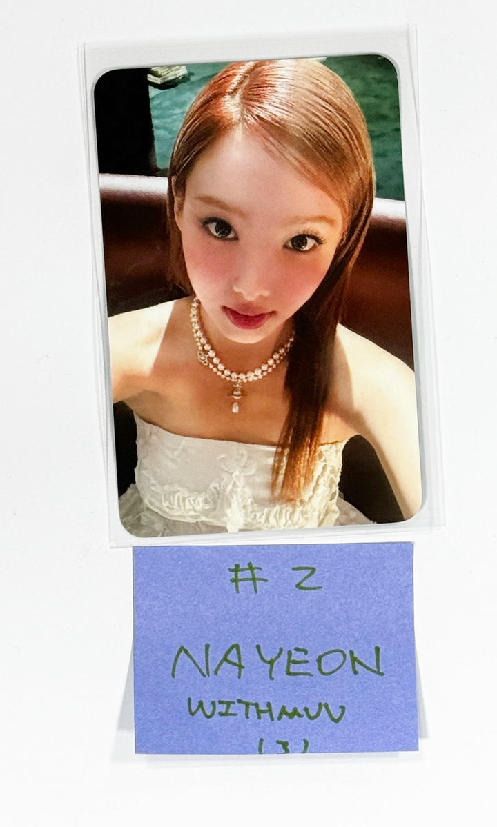 NAYEON (Of TWICE) "NA" - Withmuu Pre-Order Benefit Photocard [24.6.18] - HALLYUSUPERSTORE