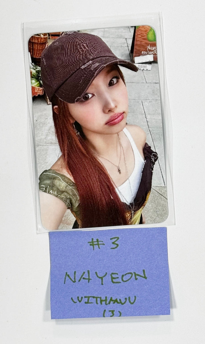 NAYEON (Of TWICE) "NA" - Withmuu Pre-Order Benefit Photocard [24.6.18] - HALLYUSUPERSTORE