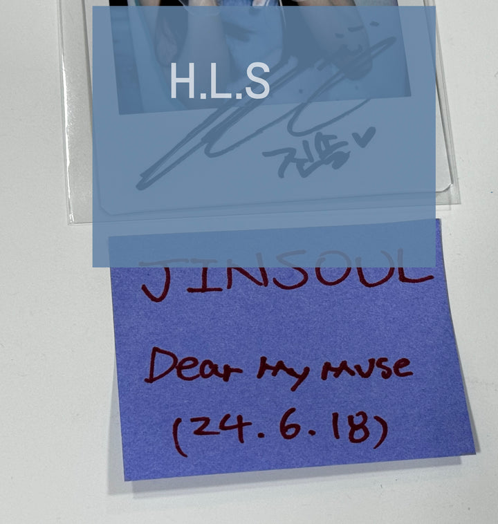 Jinsoul (Of Artms) "DALL" - Hand Autographed(Signed) Polaroid [24.6.18] - HALLYUSUPERSTORE