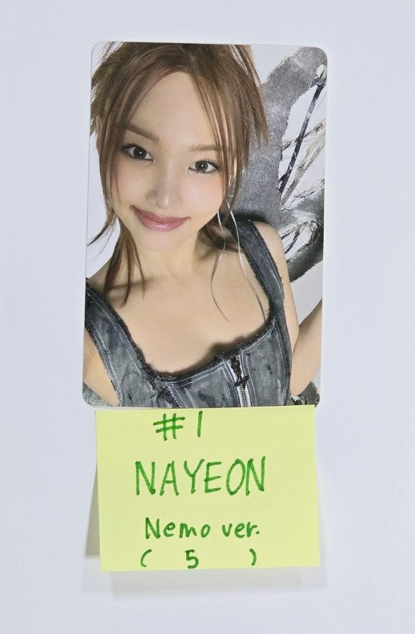 NAYEON (Of TWICE) "NA" - Official Photocard [Nemo Ver.] [24.6.18]