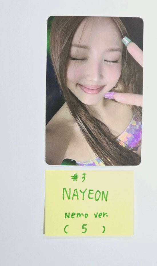NAYEON (Of TWICE) "NA" - Official Photocard [Nemo Ver.] [24.6.18]