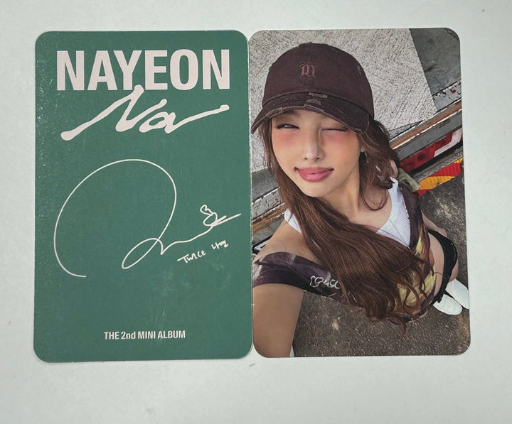 NAYEON (Of TWICE) "NA" - Official Photocard [Limited Ver.] [24.6.19] - HALLYUSUPERSTORE