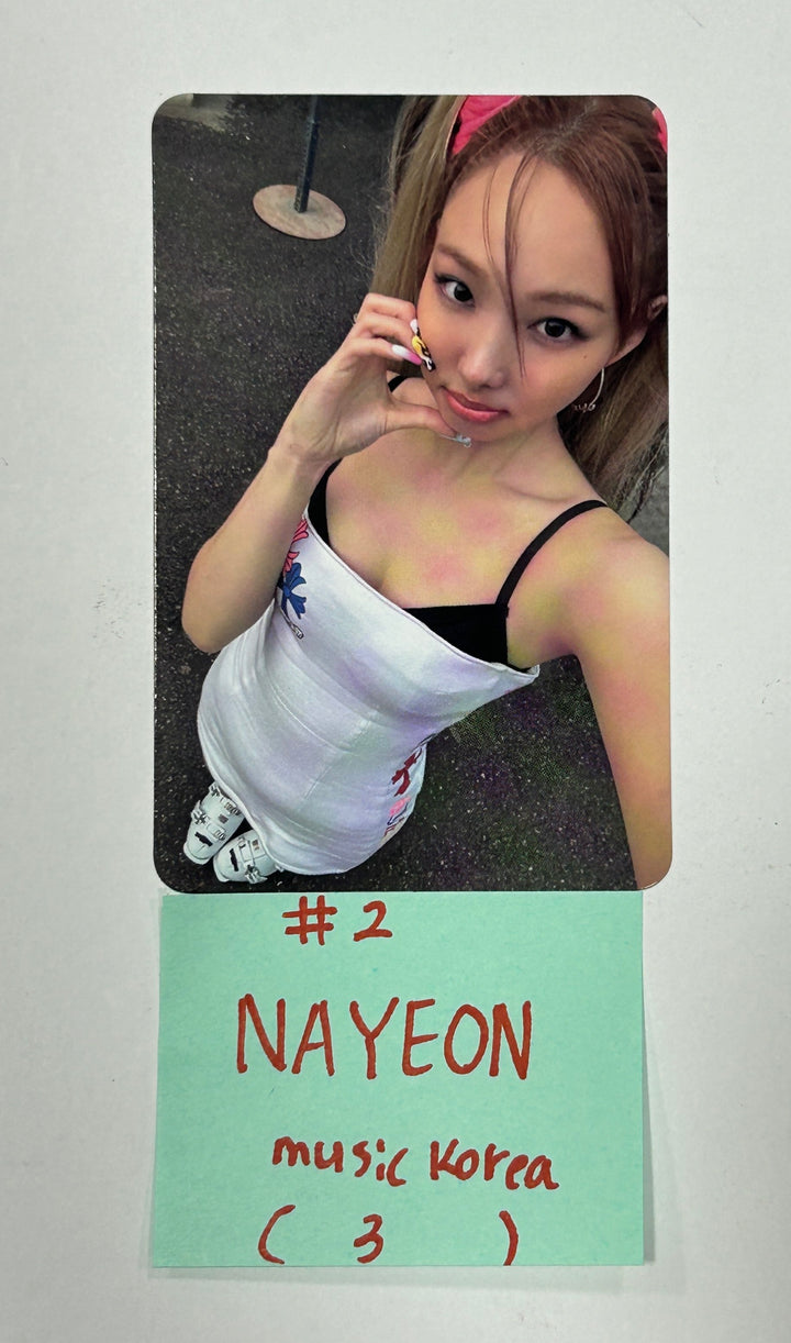 NAYEON (Of TWICE) "NA" - Music Korea Pre-Order Benefit Photocard [24.6.19] - HALLYUSUPERSTORE