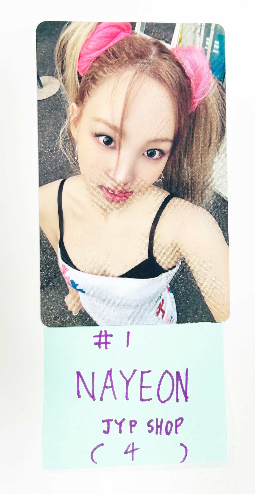 NAYEON (Of TWICE) "NA" - JYP Shop Pre-Order Benefit Photocard [Limited Ver.] [24.6.19] - HALLYUSUPERSTORE