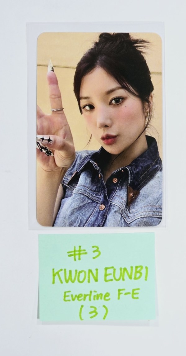 KWON EUNBI "SABOTAGE" - Everline Fansign Event Photocard [24.6.19] - HALLYUSUPERSTORE