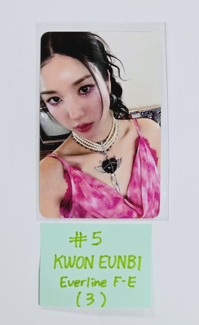 KWON EUNBI "SABOTAGE" - Everline Fansign Event Photocard [24.6.19] - HALLYUSUPERSTORE