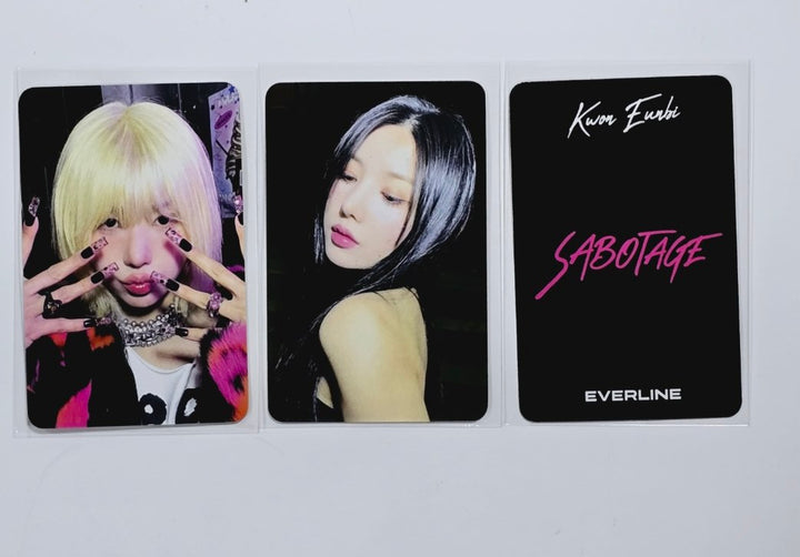 KWON EUNBI "SABOTAGE" - Everline Lucky Draw Event Photocard [24.6.19] - HALLYUSUPERSTORE