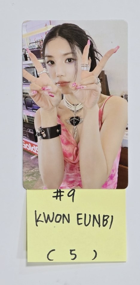 KWON EUNBI "SABOTAGE" - Official Photocard, Folded Poster Set (3EA) [24.6.19] - HALLYUSUPERSTORE