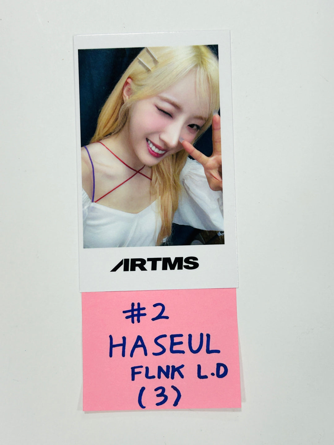 Artms "DALL" - FLNK Lucky Draw Event Photocard [24.6.20] - HALLYUSUPERSTORE