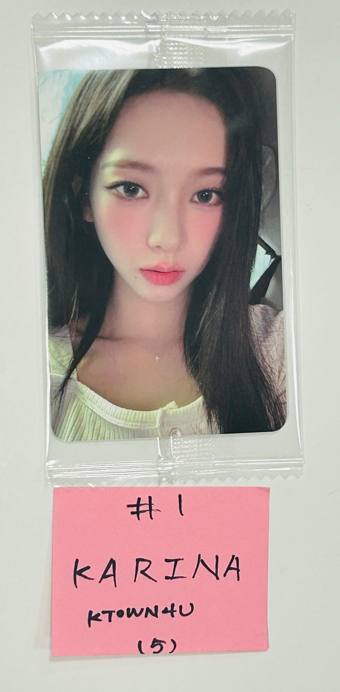 Aespa "Armageddon : The Mystery Circle" - Ktown4U Fansign Event Photocard [Zine Ver.] [24.6.20]