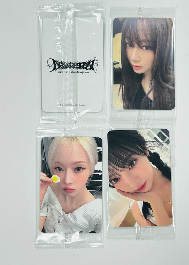 Aespa "Armageddon : The Mystery Circle" - Ktown4U Fansign Event Photocard [Zine Ver.] [24.6.20] - HALLYUSUPERSTORE