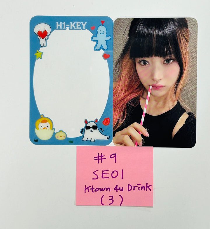 H1-KEY "LOVE or HATE" - Ktown4U Lucky Draw & Drink Event Photocard [24.6.20]