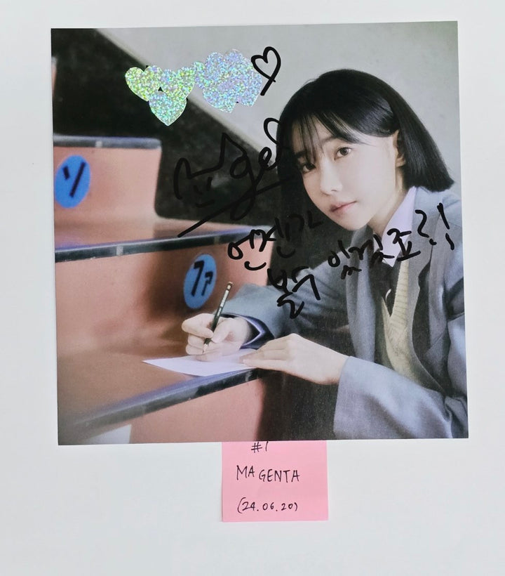 QWER "MANITO" - A Cut Page From Fansign Event Album [24.6.20]