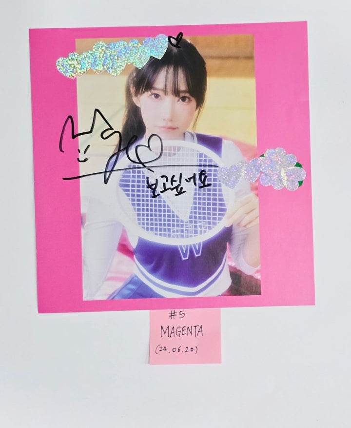 QWER "MANITO" - A Cut Page From Fansign Event Album [24.6.20]