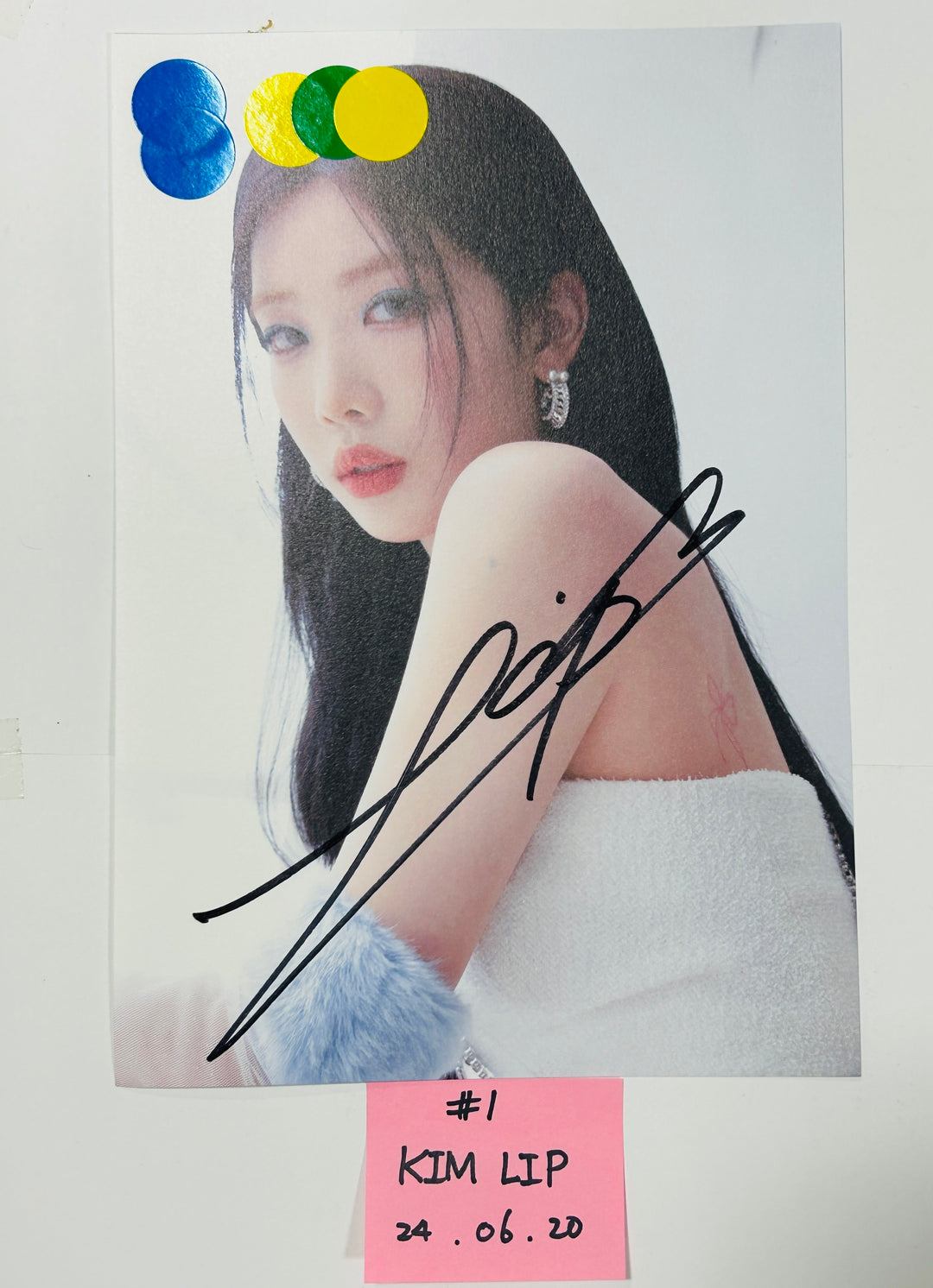 Artms "DALL" - A Cut Page From Fansign Event Album [24.6.20] - HALLYUSUPERSTORE