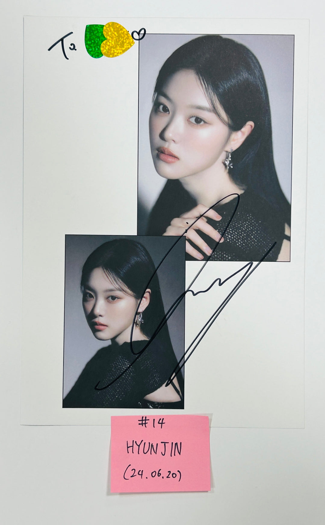 Loossemble - A Cut Page From Fansign Event Album (1) [24.6.20]