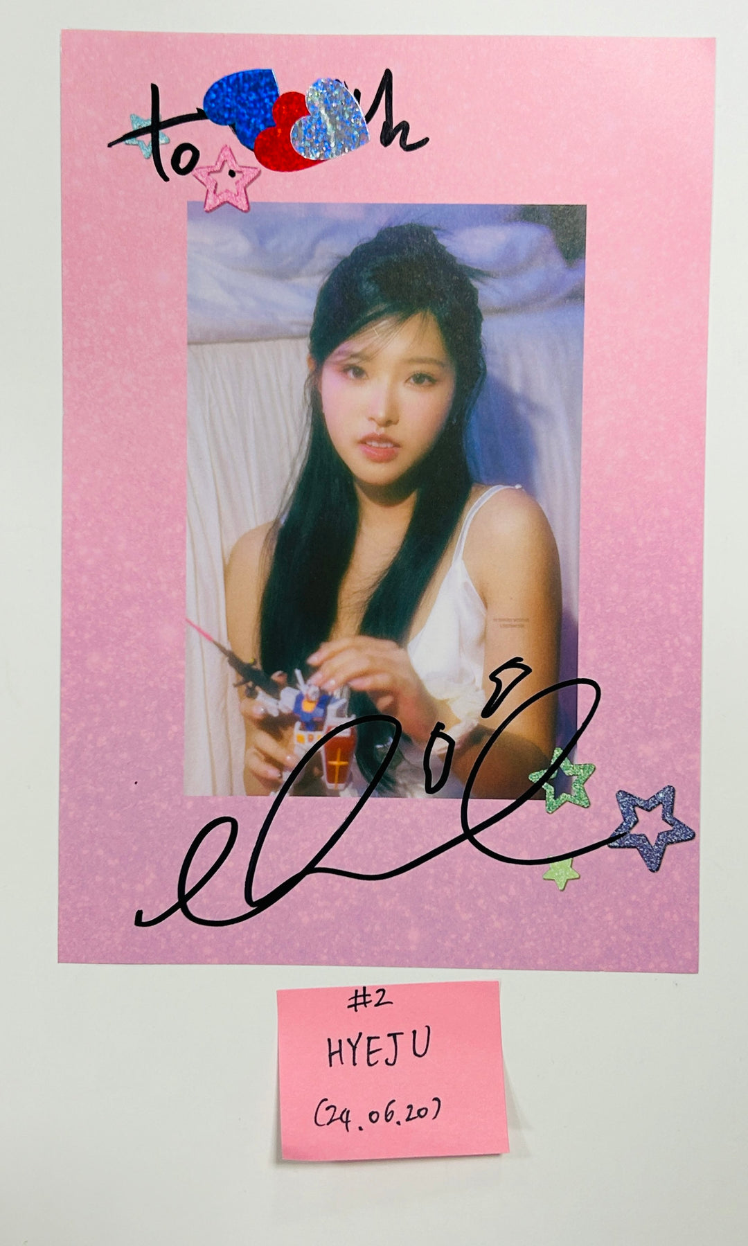 Loossemble - A Cut Page From Fansign Event Album (2) [24.6.20] - HALLYUSUPERSTORE