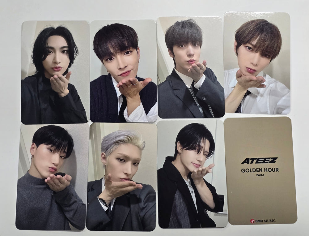 Ateez "GOLDEN HOUR : Part.1" - DMC Music Fansign Event Photocard [24.6.21] - HALLYUSUPERSTORE