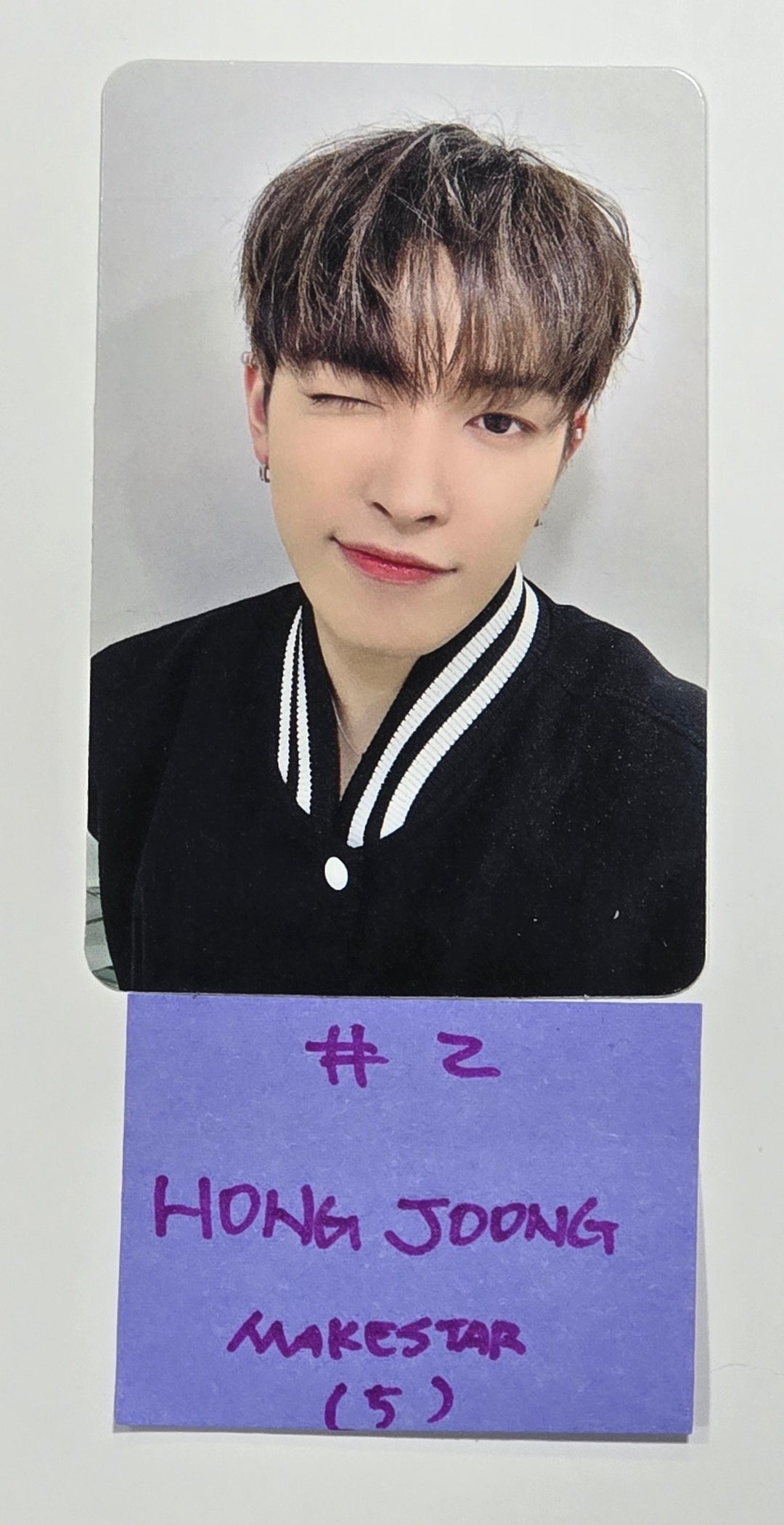 Ateez "GOLDEN HOUR : Part.1" - Makestar Fansign Event Photocard Round 2 [Poca Ver.] [24.6.21] - HALLYUSUPERSTORE