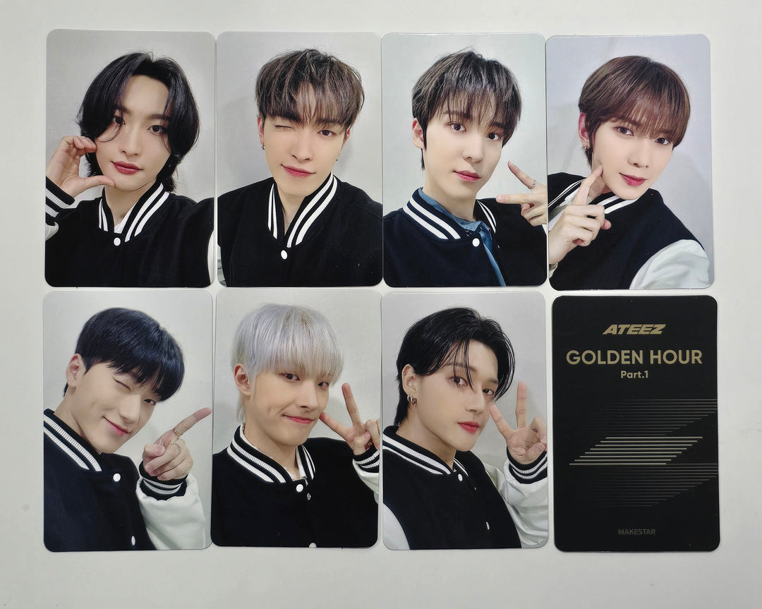 Ateez "GOLDEN HOUR : Part.1" - Makestar Fansign Event Photocard Round 2 [Poca Ver.] [24.6.21] - HALLYUSUPERSTORE