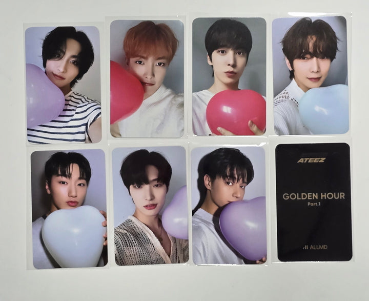 Ateez "GOLDEN HOUR : Part.1" - ALL MD Fansign Event Photocard [24.6.21] - HALLYUSUPERSTORE