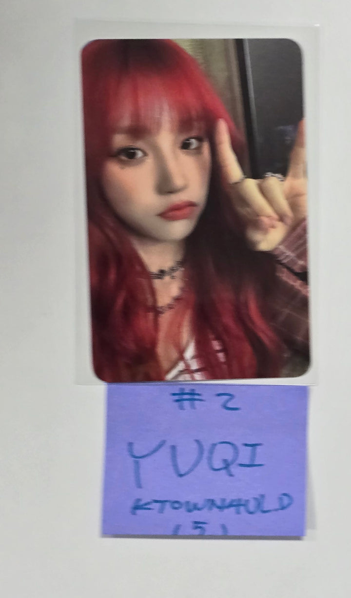 YUQI "YUQ1" - Ktown4U Lucky Draw Event Photocard Round 2 [24.6.21]