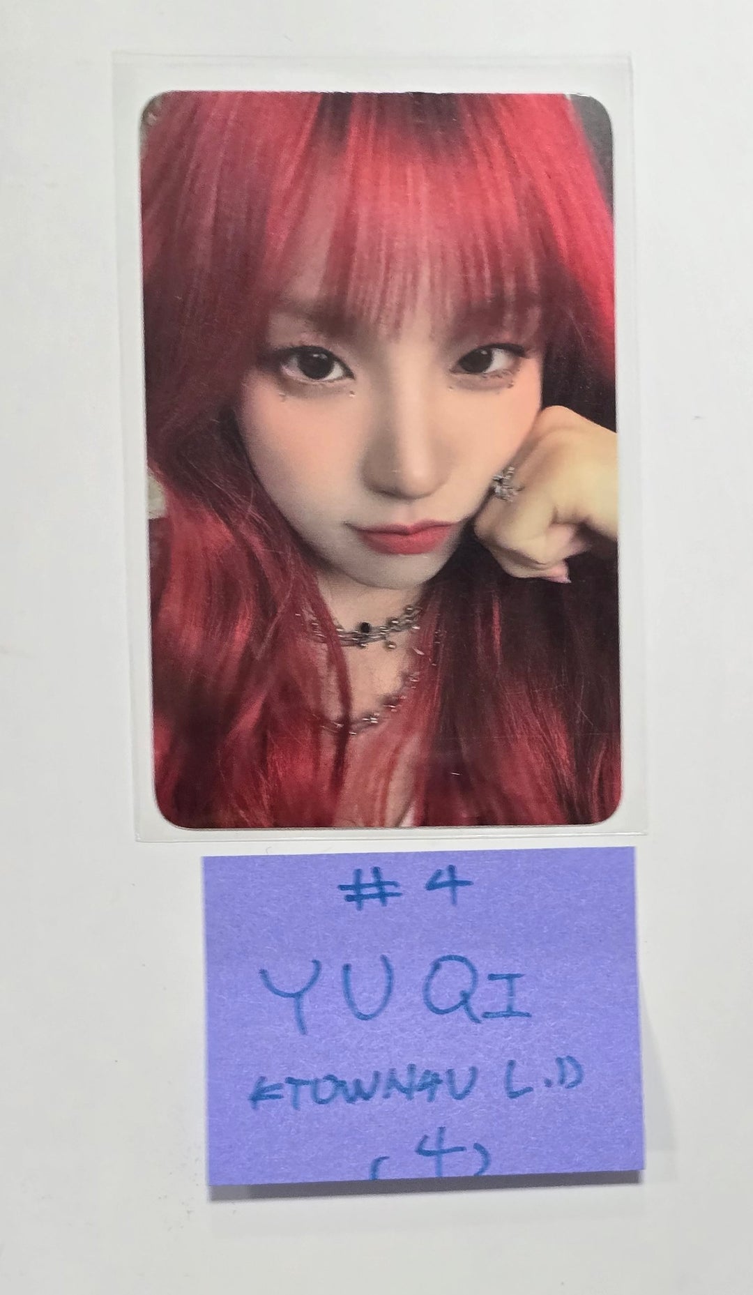 YUQI "YUQ1" - Ktown4U Lucky Draw Event Photocard Round 2 [24.6.21]