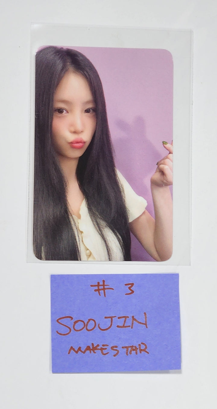 Soojin "RIZZ" - Makestar Fansign Event Photocard Round 4 [24.6.21] - HALLYUSUPERSTORE