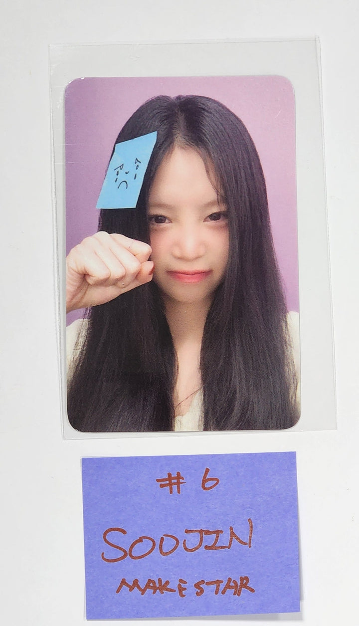 Soojin "RIZZ" - Makestar Fansign Event Photocard Round 4 [24.6.21] - HALLYUSUPERSTORE