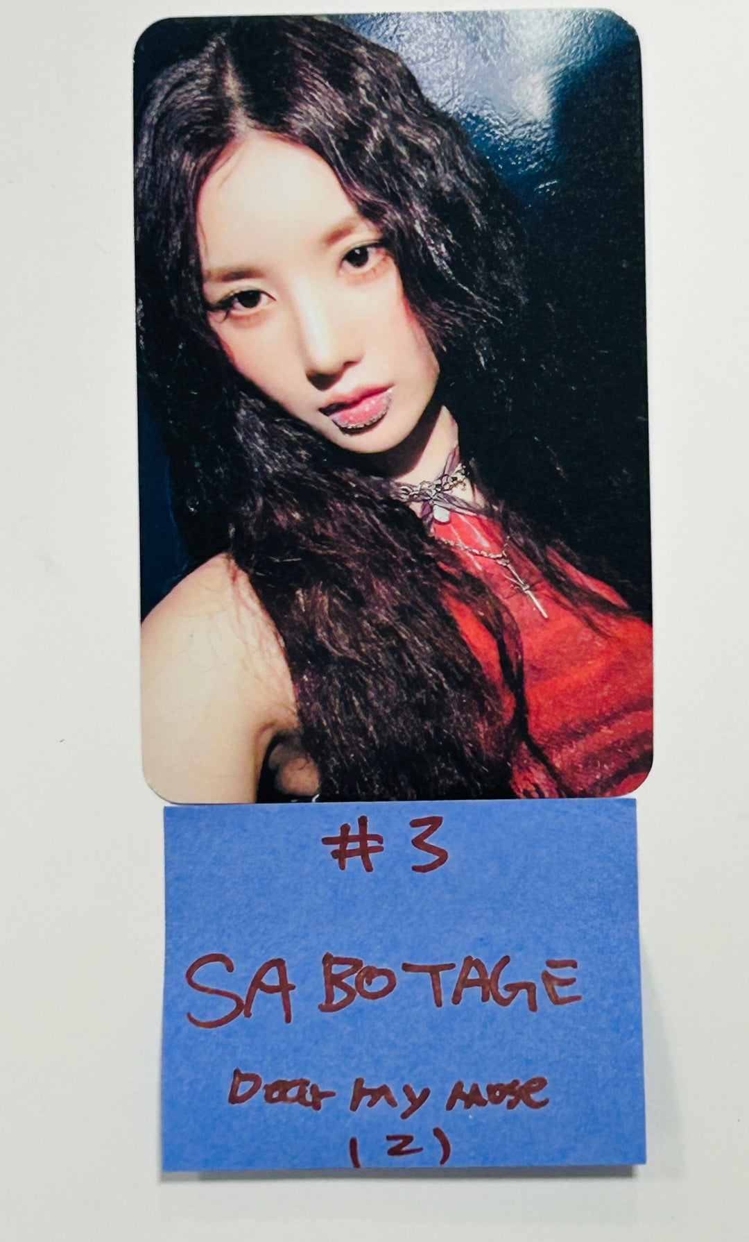 KWON EUNBI "SABOTAGE" - Dear My Muse Fansign Event Photocard [24.6.21] - HALLYUSUPERSTORE