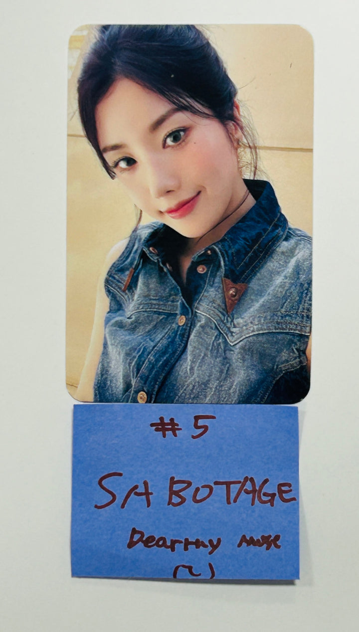 KWON EUNBI "SABOTAGE" - Dear My Muse Fansign Event Photocard [24.6.21] - HALLYUSUPERSTORE