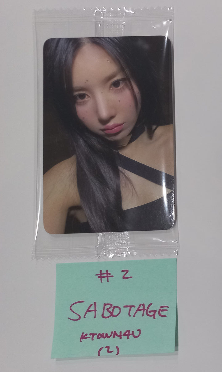 KWON EUNBI "SABOTAGE" - Ktown4U Special Gift Event Photocard [24.6.24] - HALLYUSUPERSTORE