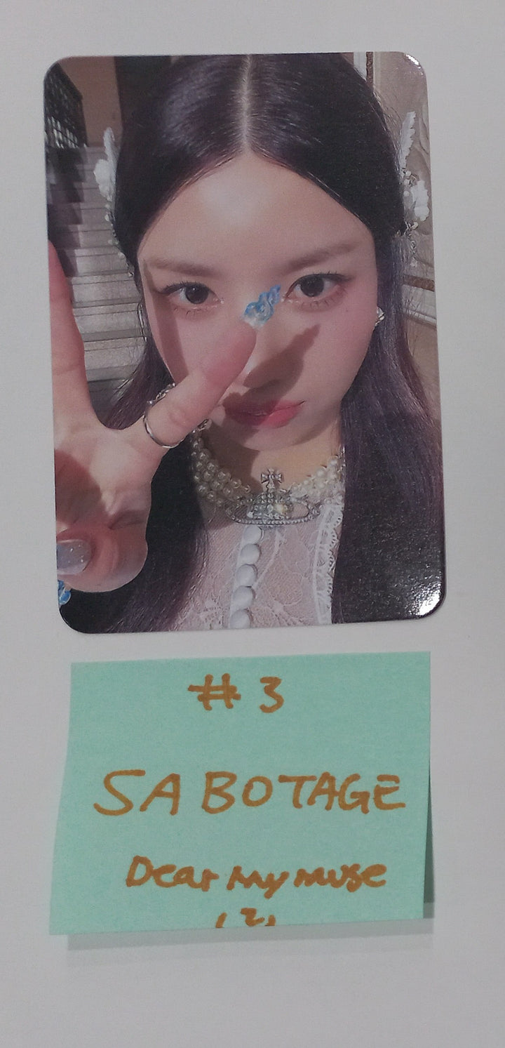 KWON EUNBI "SABOTAGE" - Dear My Muse Fansign Event Photocard Round 2 [24.6.24] - HALLYUSUPERSTORE