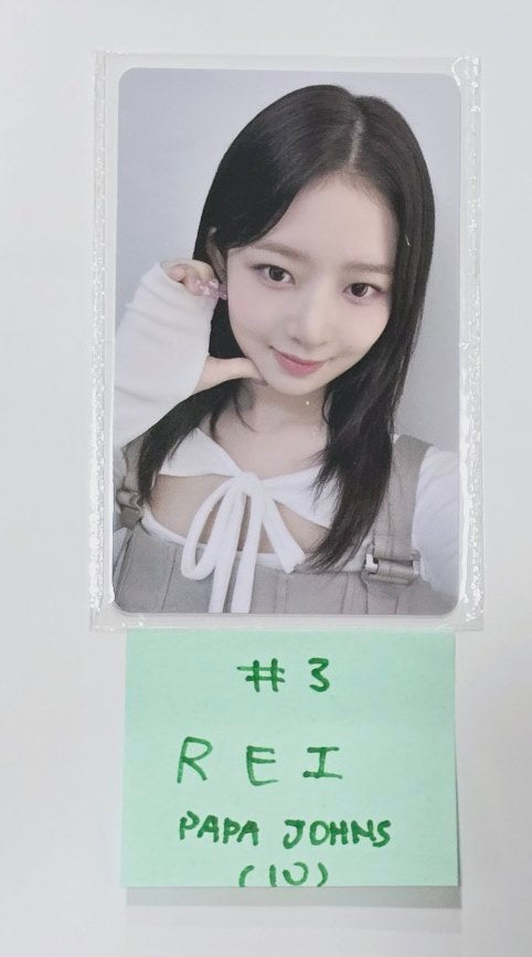 IVE - "IVE X Papa John's Pizza" Event PVC Photocard Round 3 [24.6.24]