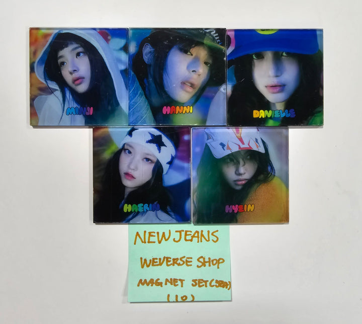 New Jeans "Supernatural" - Weverse Shop Pre-Order Benefit Magnet Set (5EA) [24.6.24] - HALLYUSUPERSTORE